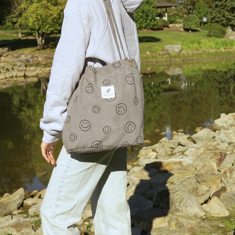 Escencia Clara | Bolso de Pana