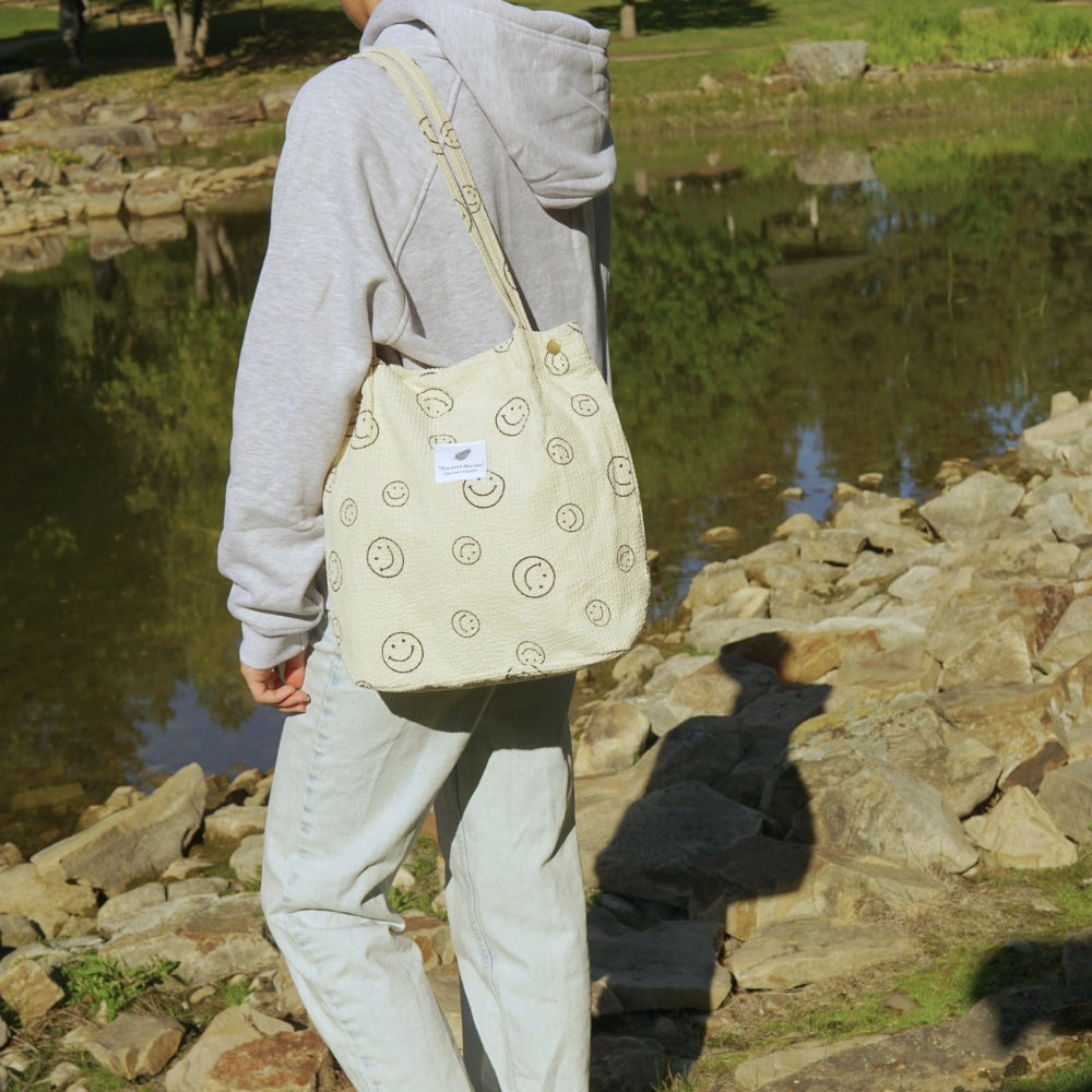 Escencia Clara | Bolso de Pana