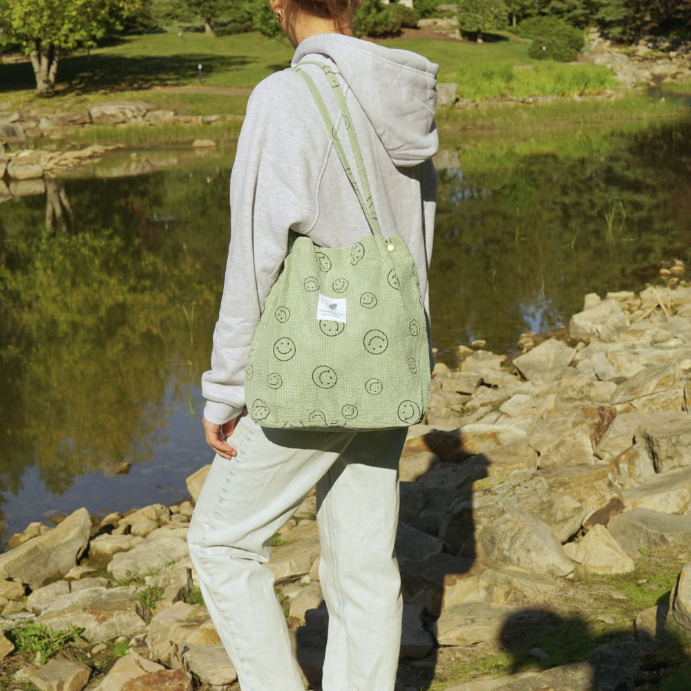 Escencia Clara | Bolso de Pana