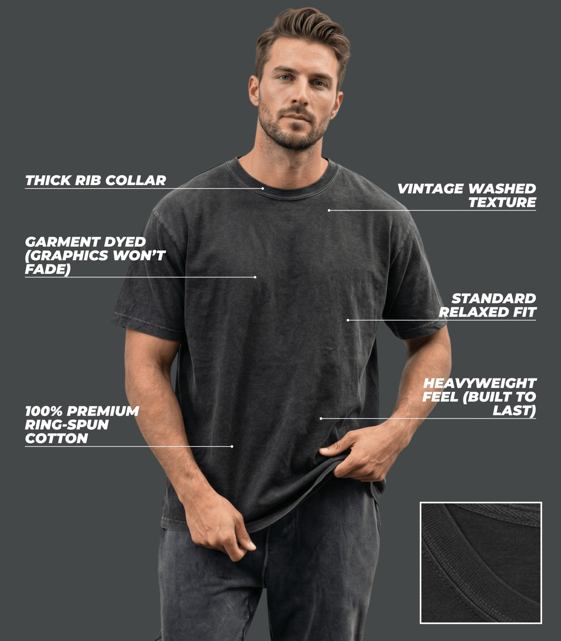 Tiger Golf | Camiseta de algodón