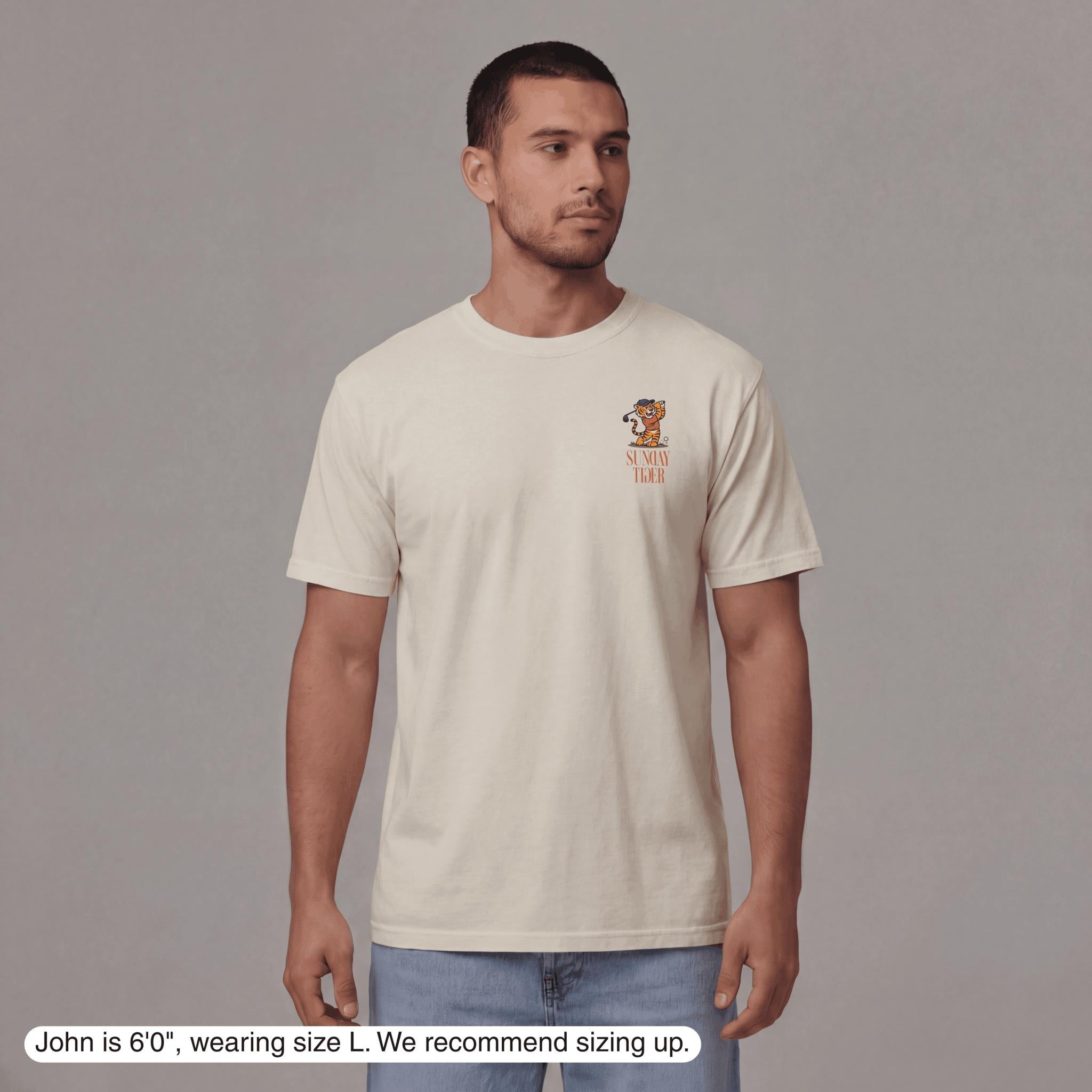 Tiger Golf | Camiseta de algodón