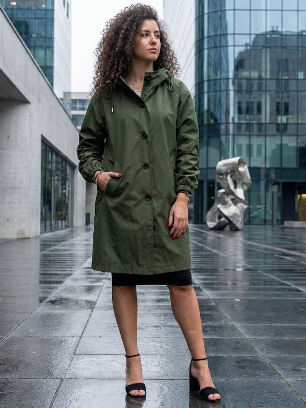 Dana | Chaqueta Cortavientos Impermeable