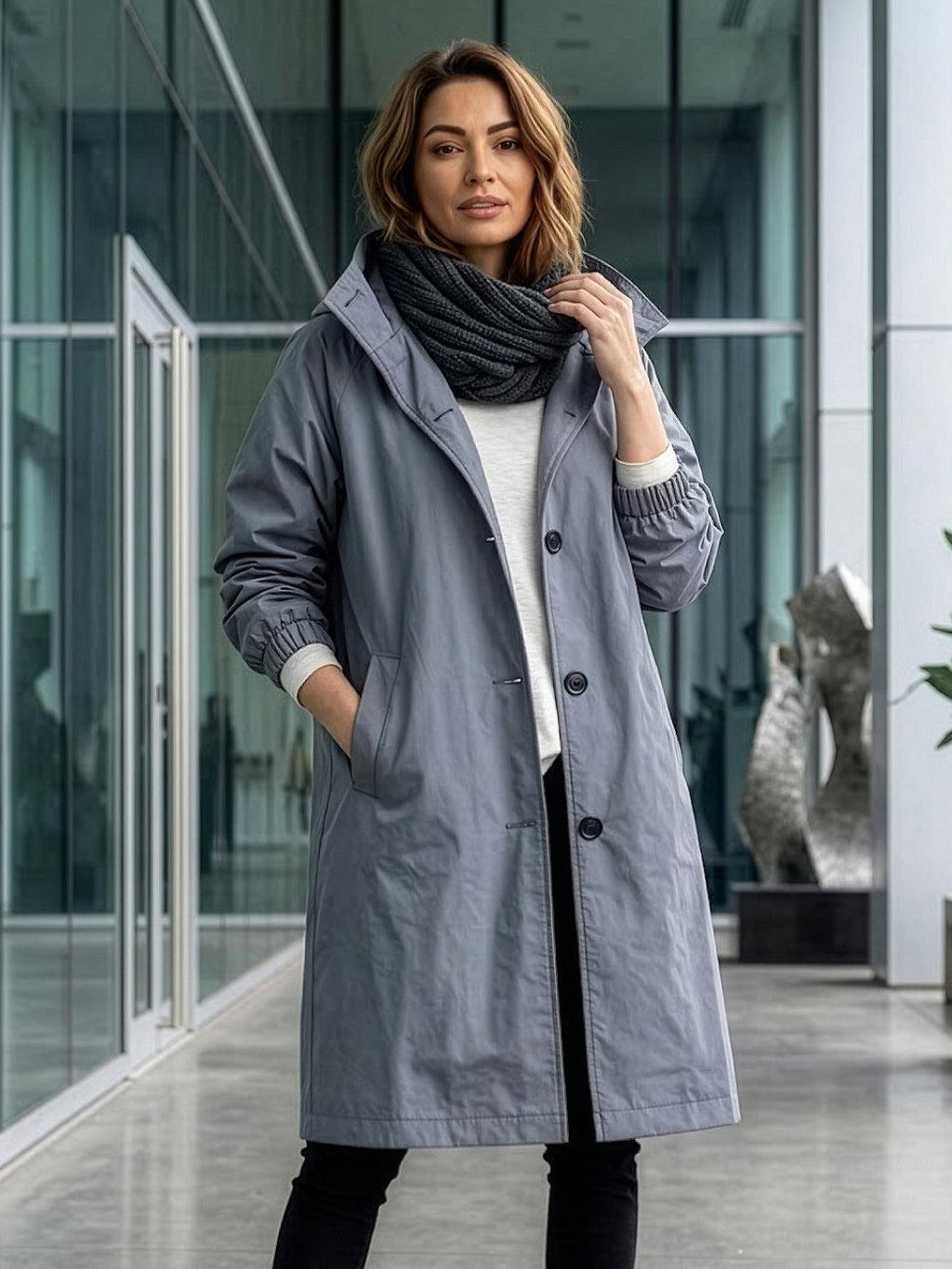 Dana | Chaqueta Cortavientos Impermeable